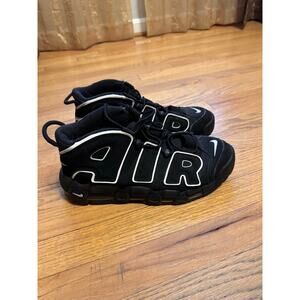 Nike Air More Uptempo Black and White